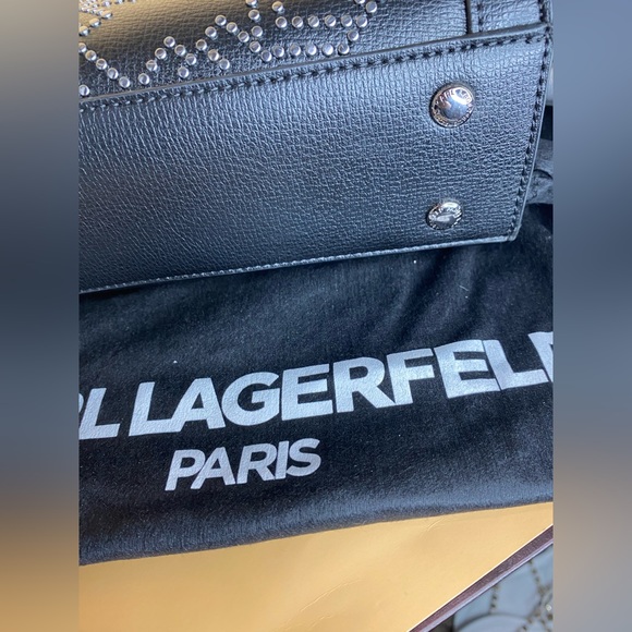 Karl Lagerfeld Paris Studded Small tote/ Crossbody - Picture 15 of 15